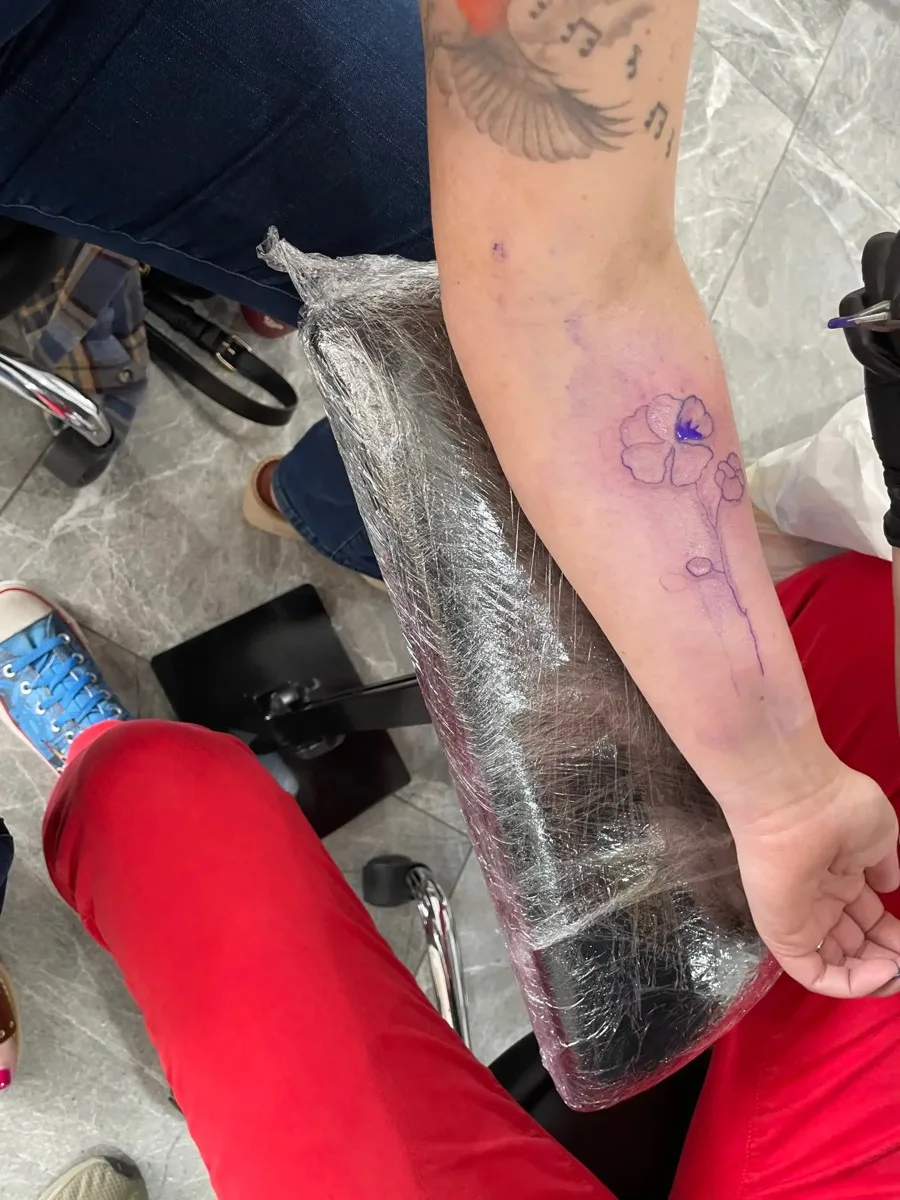 Tattoo training at London Tattoo College, where Hackney students learn